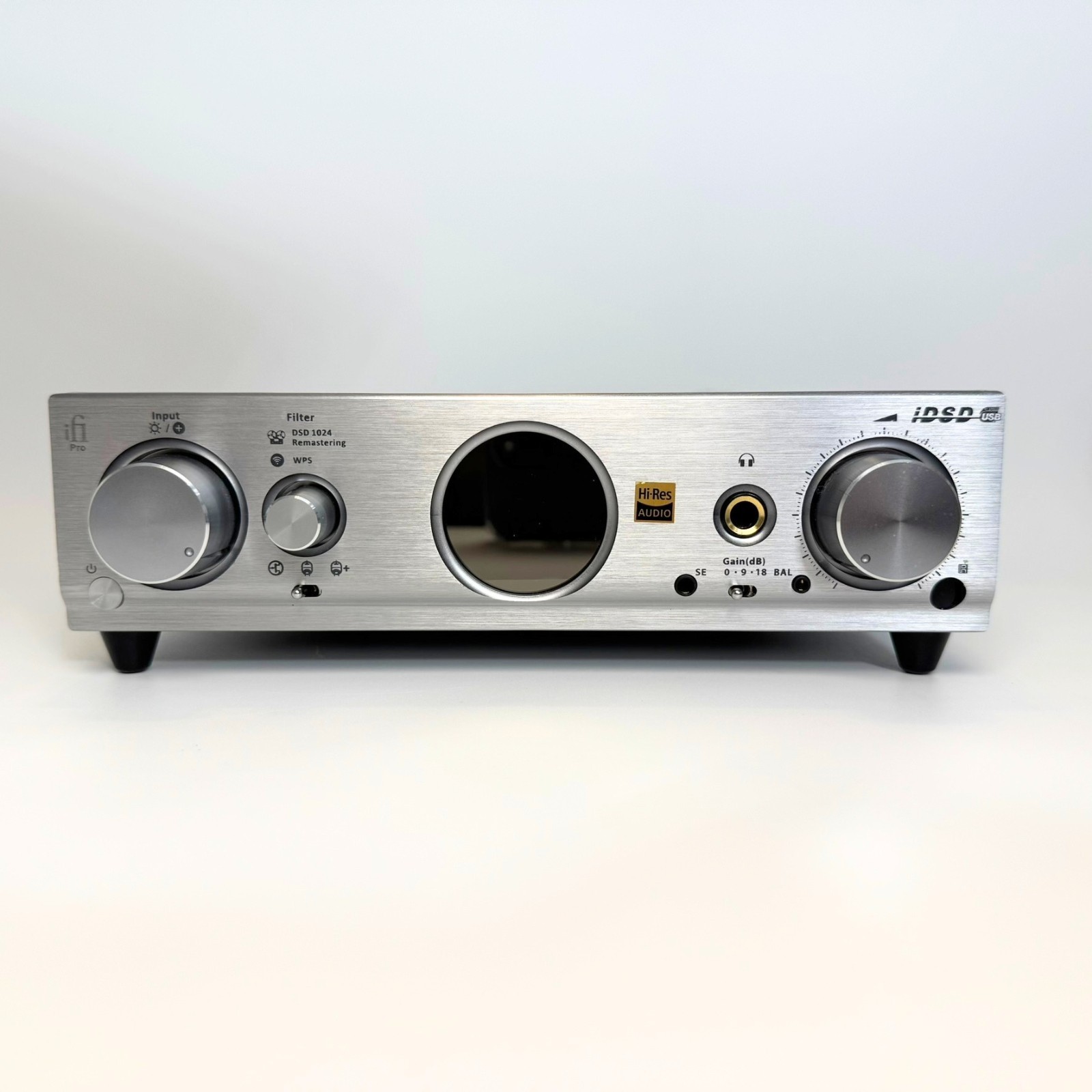 iFi Pro iDSD DAC Headphone Amp DSD1024 Tube/Solid State XLR Remote Box