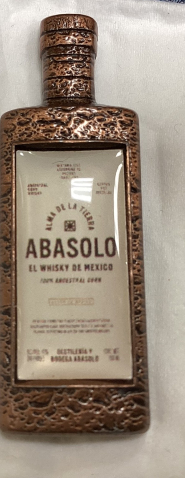 Abasolo El Whisky De Mexico Enamel Pin