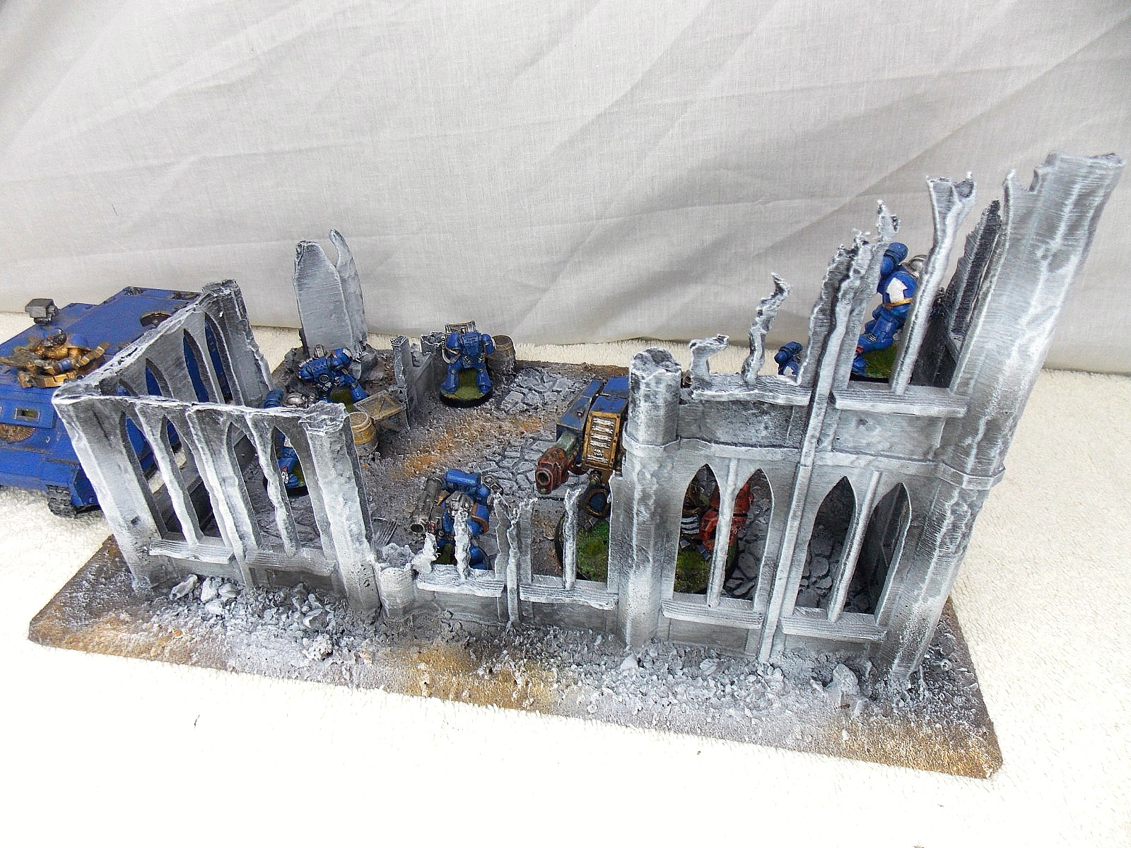 WARGAMING TERRAIN PAINTED BUILDING