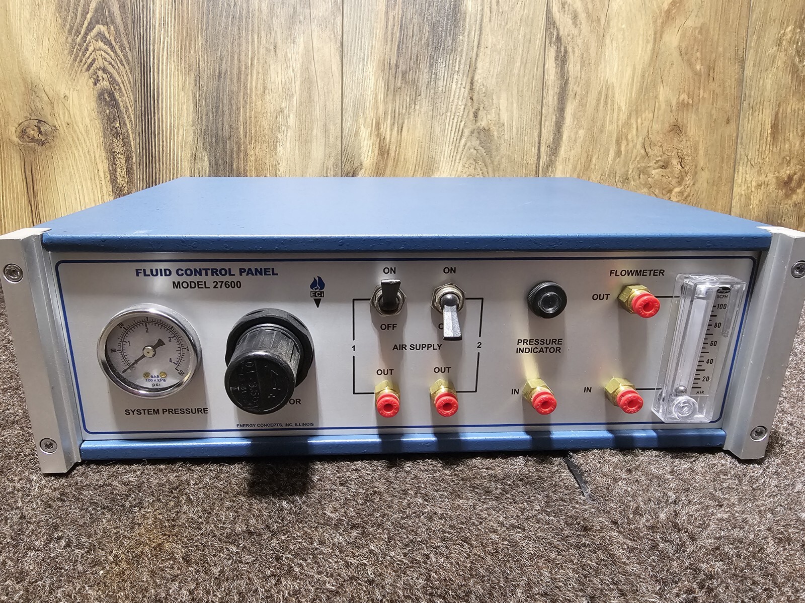 Energy Concepts Fluid Control Panel Model 27600