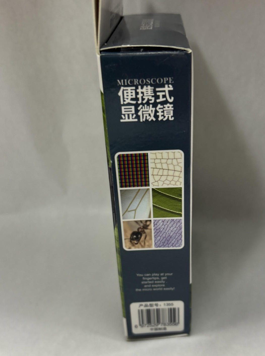 XUEYOUMA Kids Pocket Microscope – 120X Zoom – New & Sealed – STEM Learning Toy
