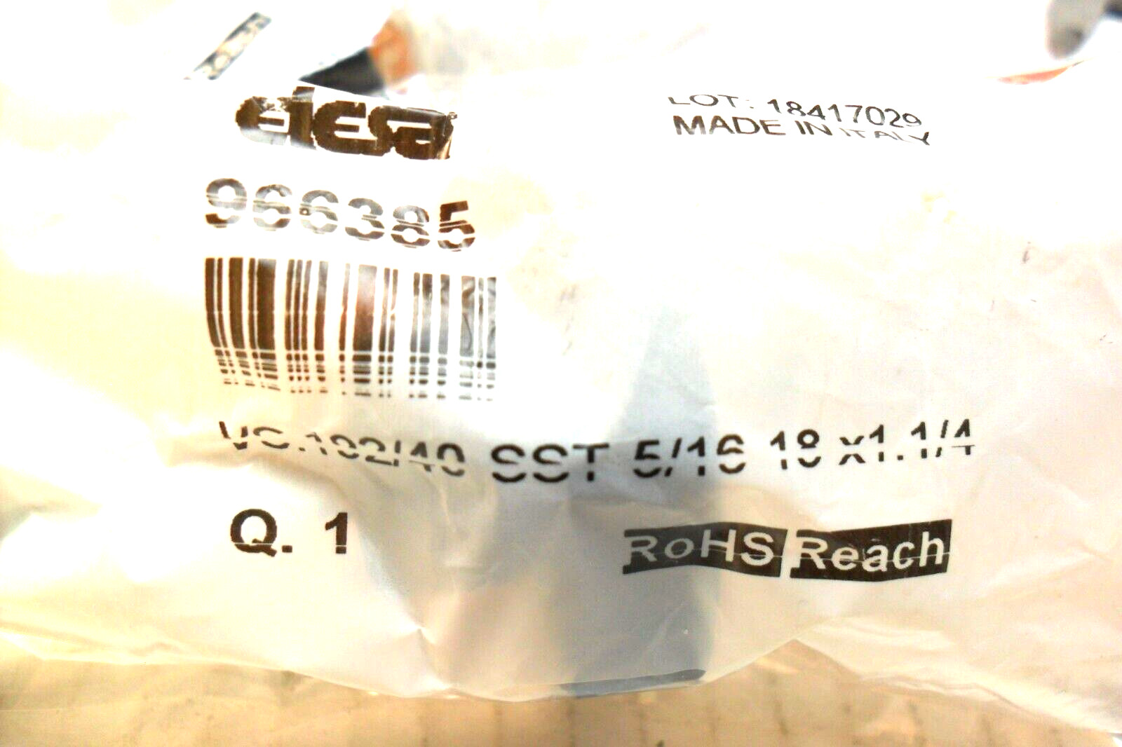 966385 - Elesa 5 Lobe Hand Knob 5/16-18 x 1-1/4" Long Shank Factory Sealed