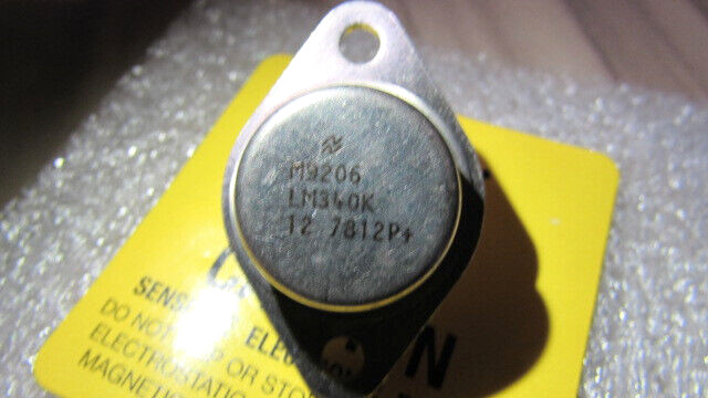 LM340K-12 National Semi 3-Terminal Positive Regulator (1 piece) SHIPS FAST USA