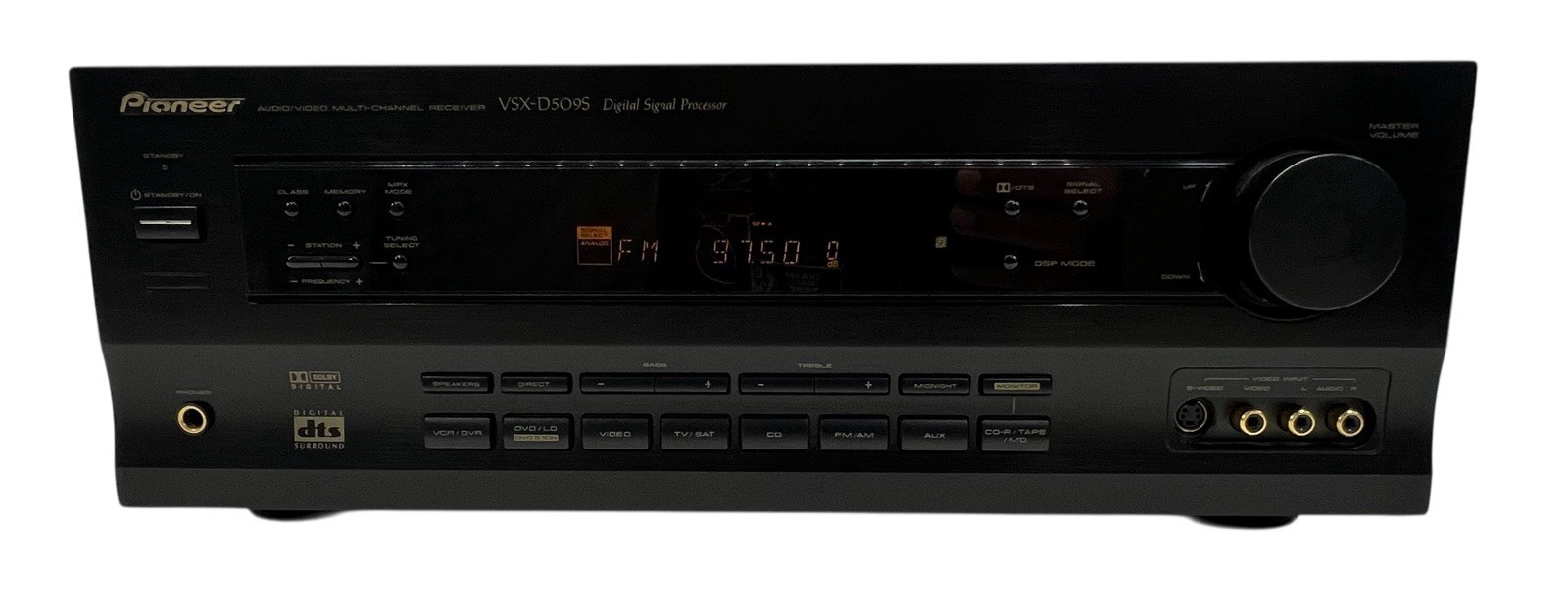 Pioneer VSX-D509S Audio/Video Multi-Channel Receiver Digital Signal Processor