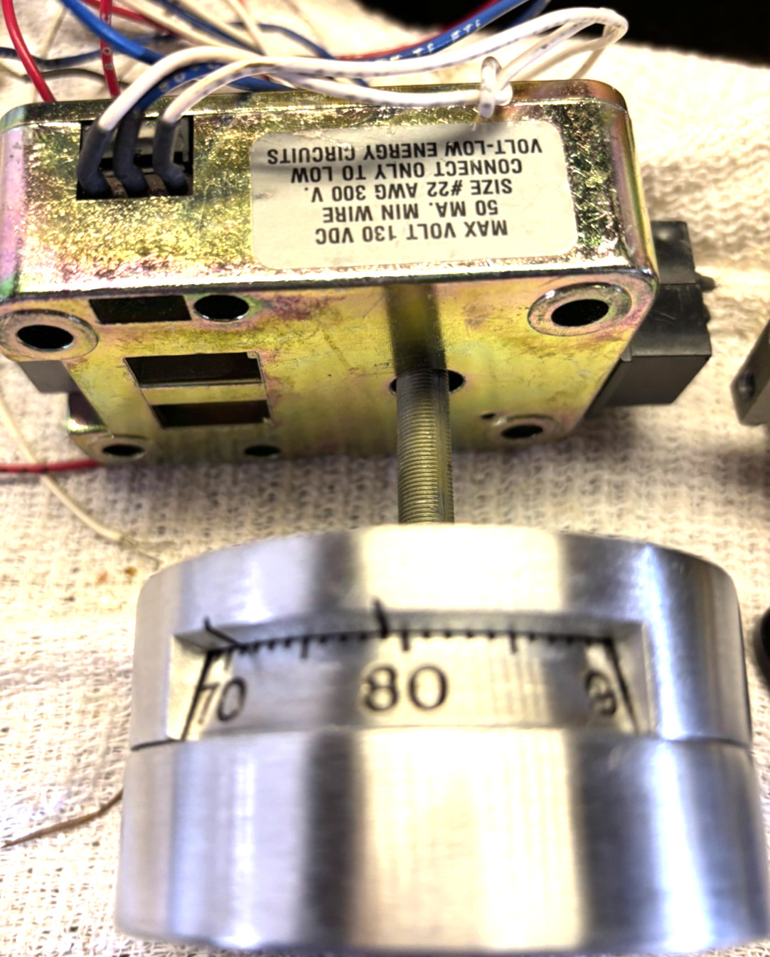 Used  mas electric lock -might be missing parts