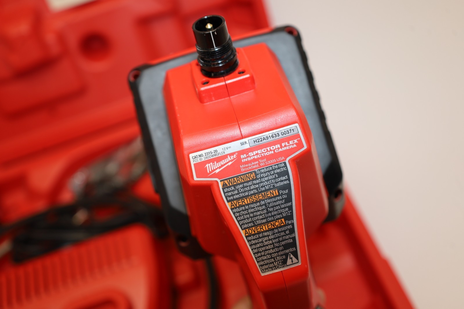 Milwaukee M12 2317-21 Kit, M-Spector Flex w/PIVOTVIEW