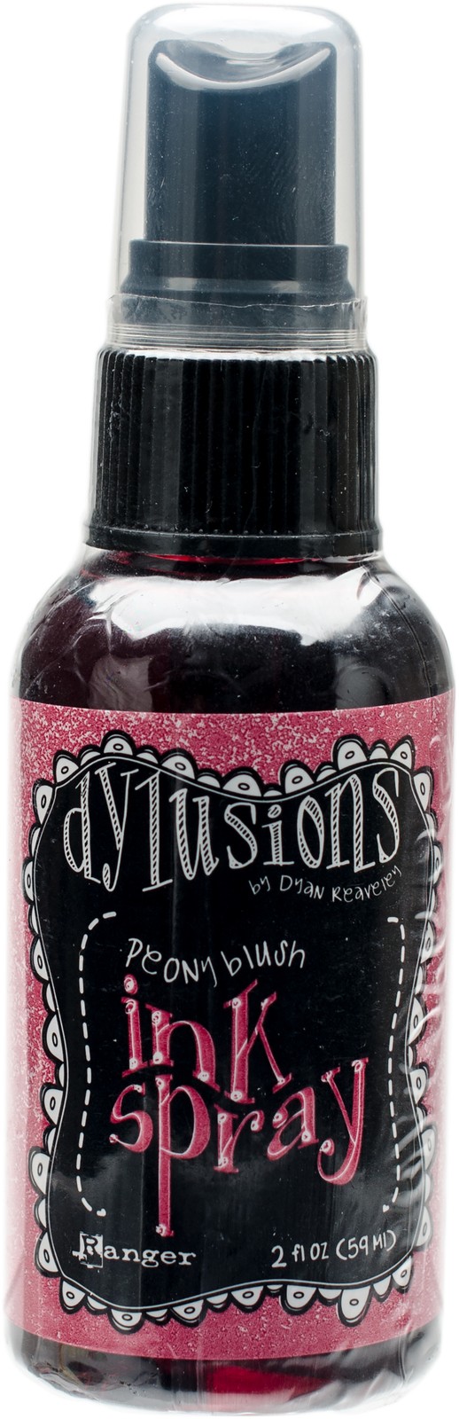 Dylusions Ink Spray 2oz-Peony Blush