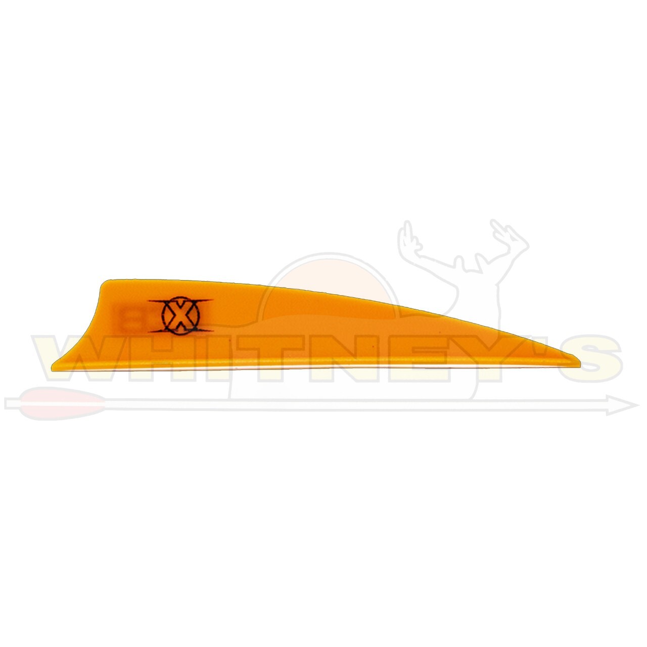 New Other - Bohning X Vanes - 3.5" - Orange - 100pk
