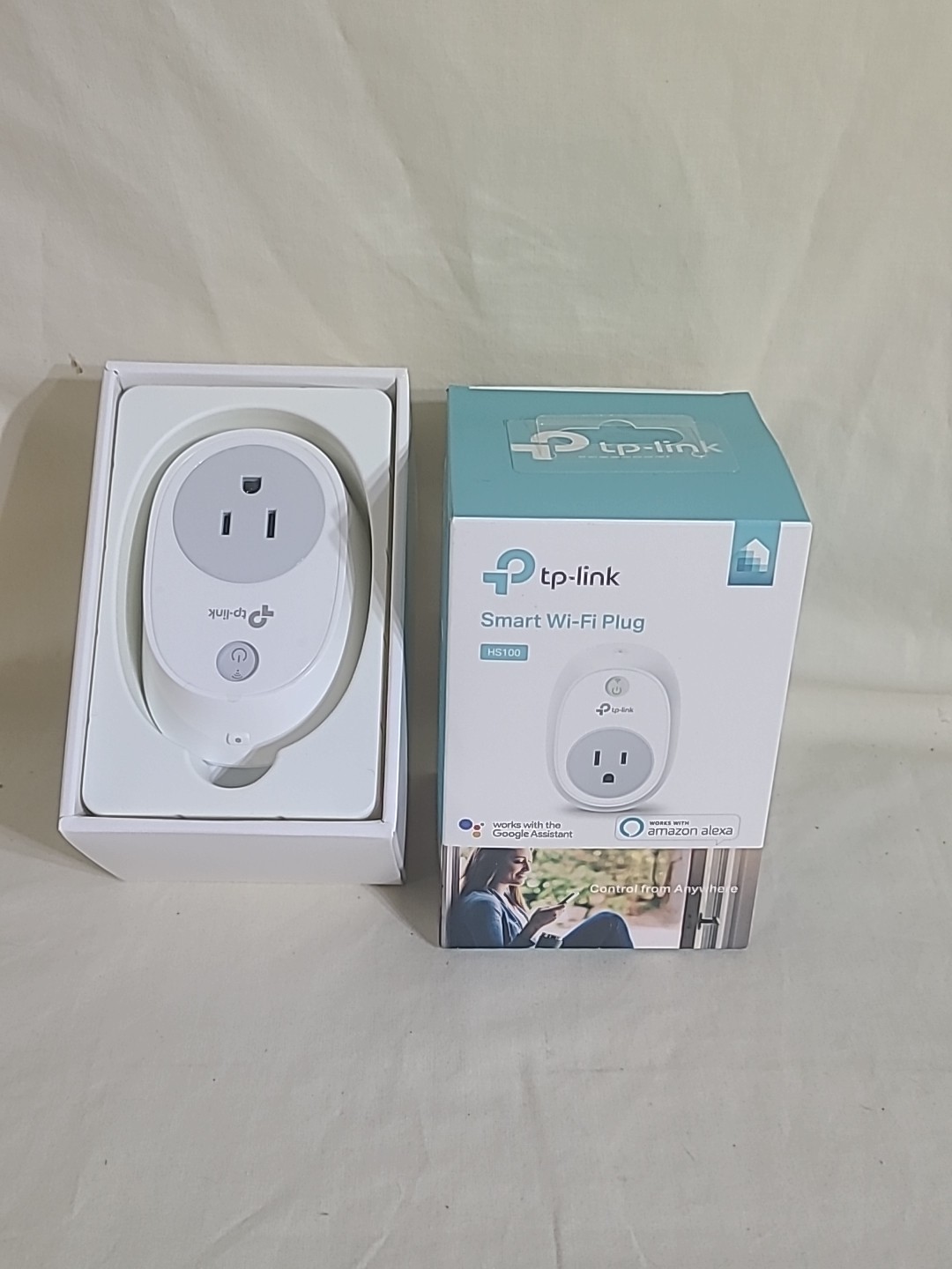 TP-Link Smart Wi-Fi Plug Works with Amazon Alexa or Google Home HS100