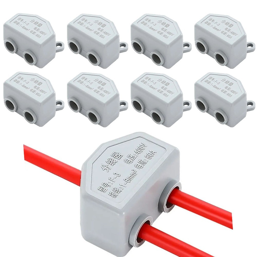 Efficient Quick Terminal Block for 60A Electrical Connections and Splices