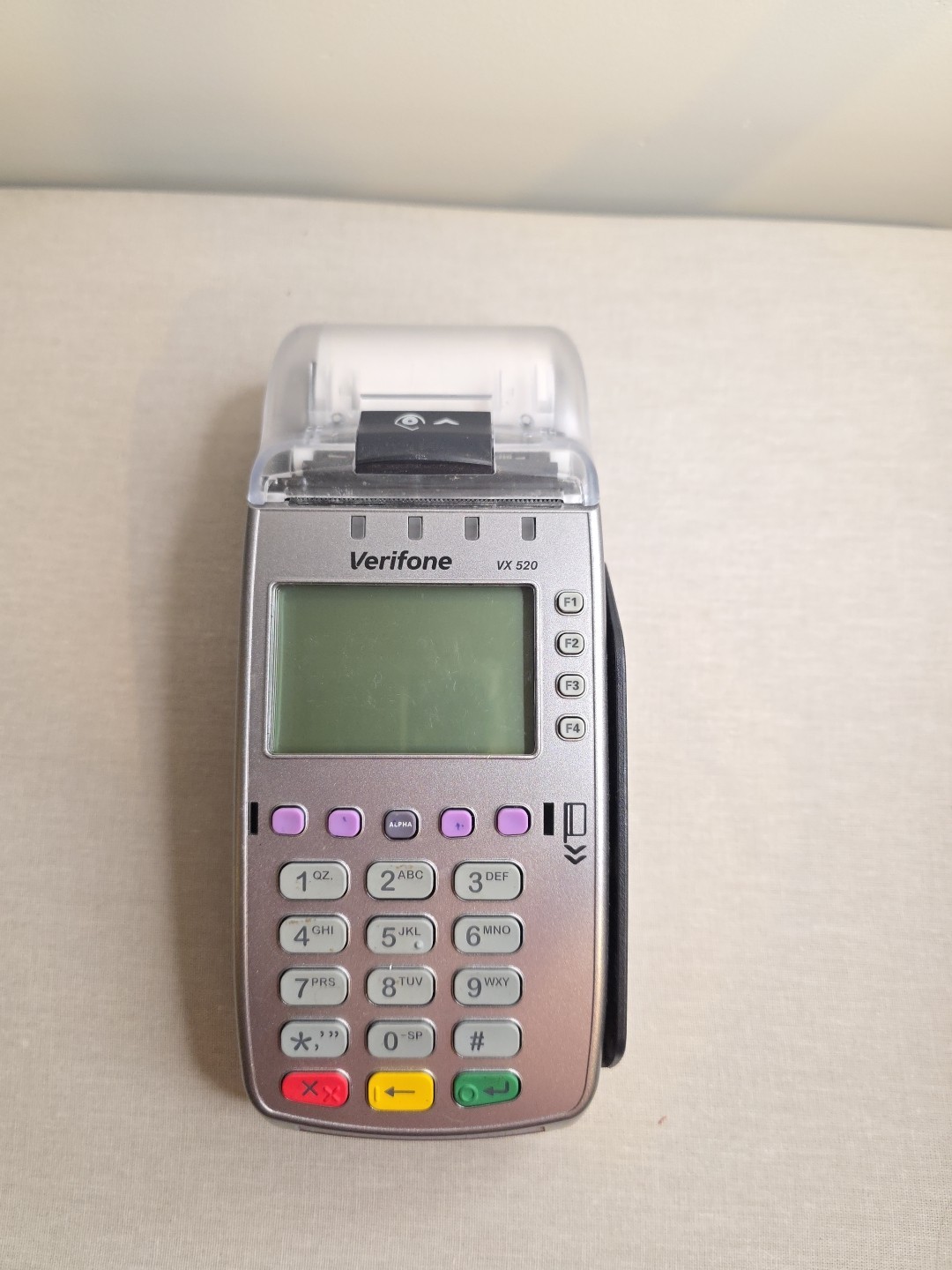 VeriFone VX 520 VX520 EMV Credit Card Machine - Untested - NO Power Cord