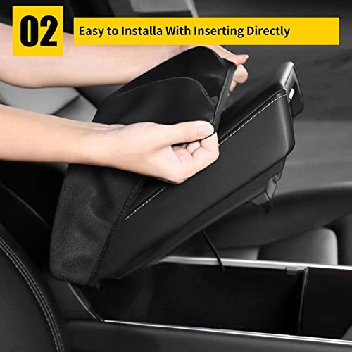 Armrest Console Console Covers for Ford Explorer 2011-2019 Ford Explorer Black