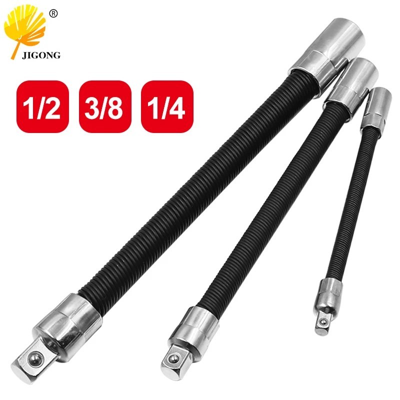Flexible Socket Wrench Extension Bendable Impact Extension Wrench 1/4,3/8 or 1/2