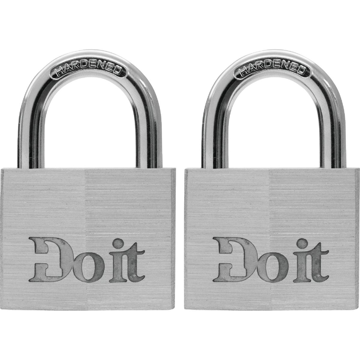 Do it 1-1/2 In. Aluminum Keyed Padlock (2-Pack) 1840TDIB SIM Supply, Inc.