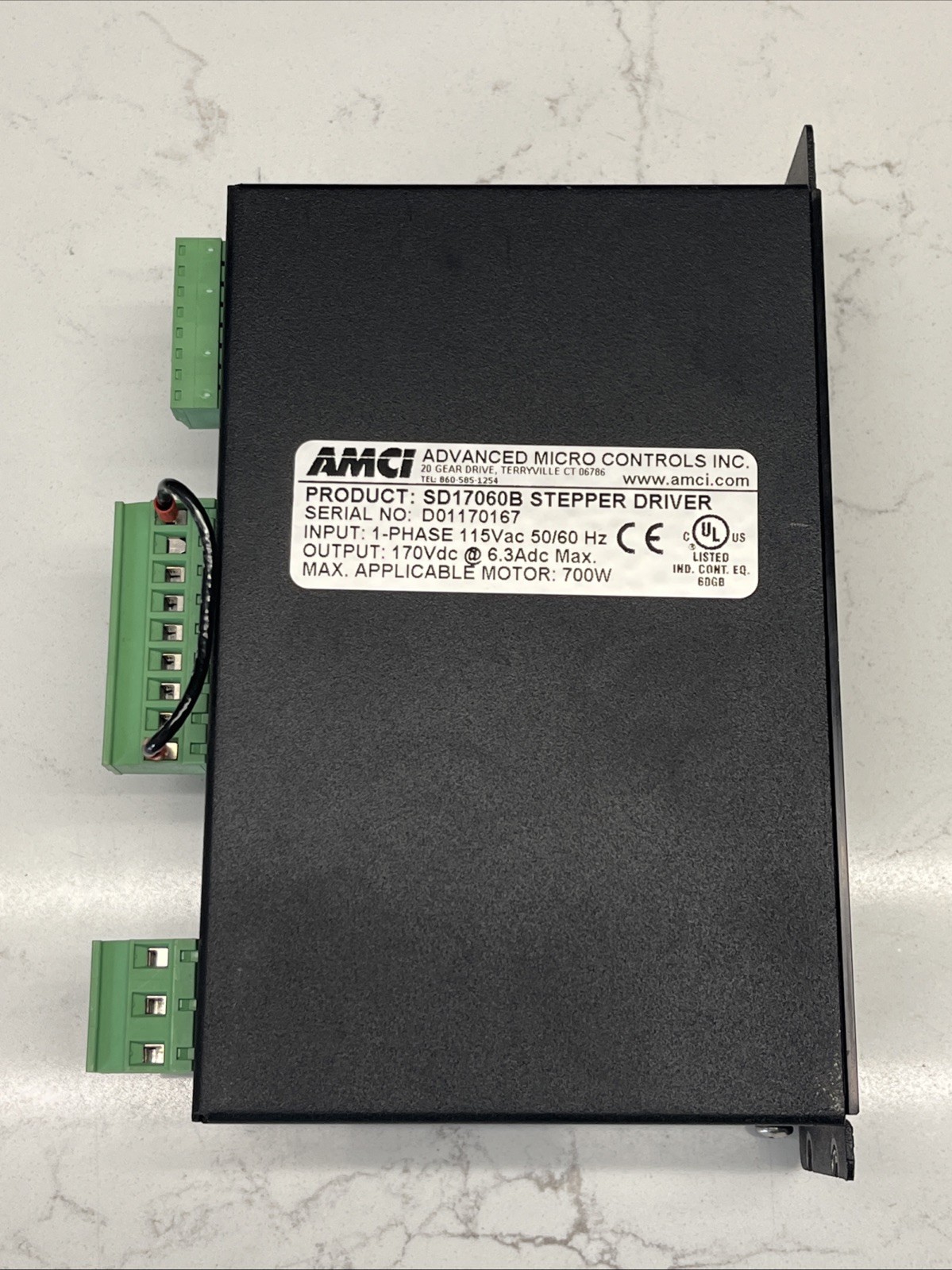 AMCI SD17060B Stepper Drive Controller