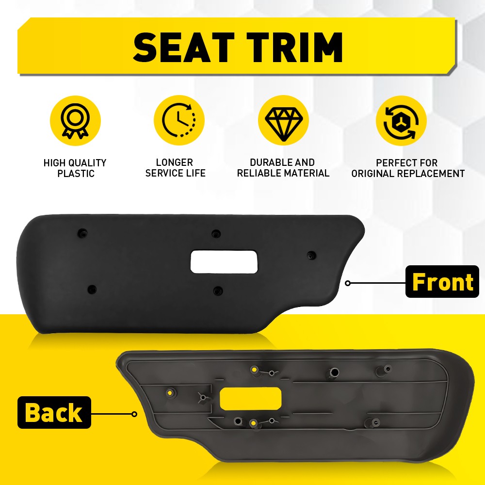 Front Left Seat Control Switch Bezel Cover For 03-06 Silverado /Sierra 1500 3500