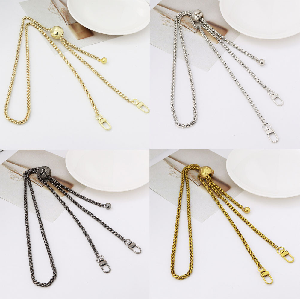 Fashion Women Bead Adjustable lantern Chain For Strap Shoulder bag Handbag Tote