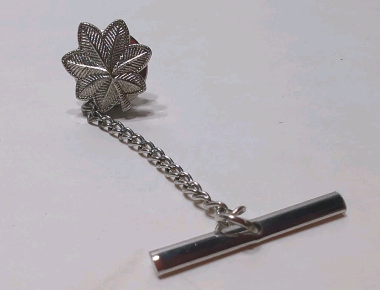 ✨VINTAGE✨ Army/AF/Marines Major(Navy Lt CMD)Tie Tack ✯Complete✯