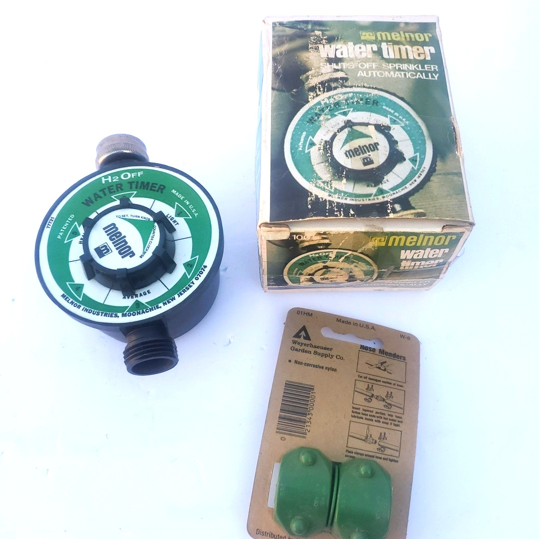 Vintage Melnor Time a Matic Water Control Automatic Timer NOS open original box