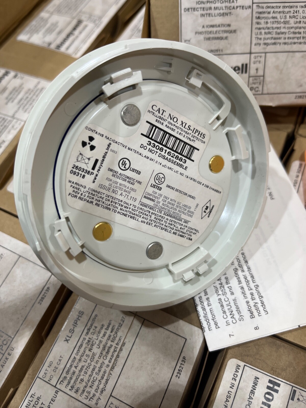 Honeywell XLS-IPHS Multi Sensor Smoke Detector NEW