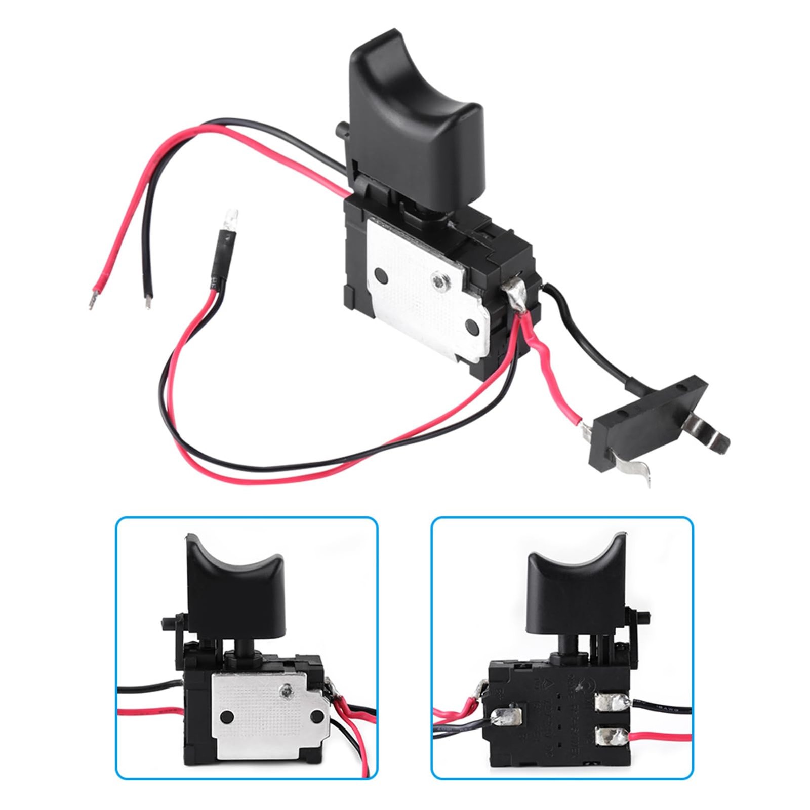 Electric Drill Switch, Cordless Trigger 7.2V-24V Lithium...
