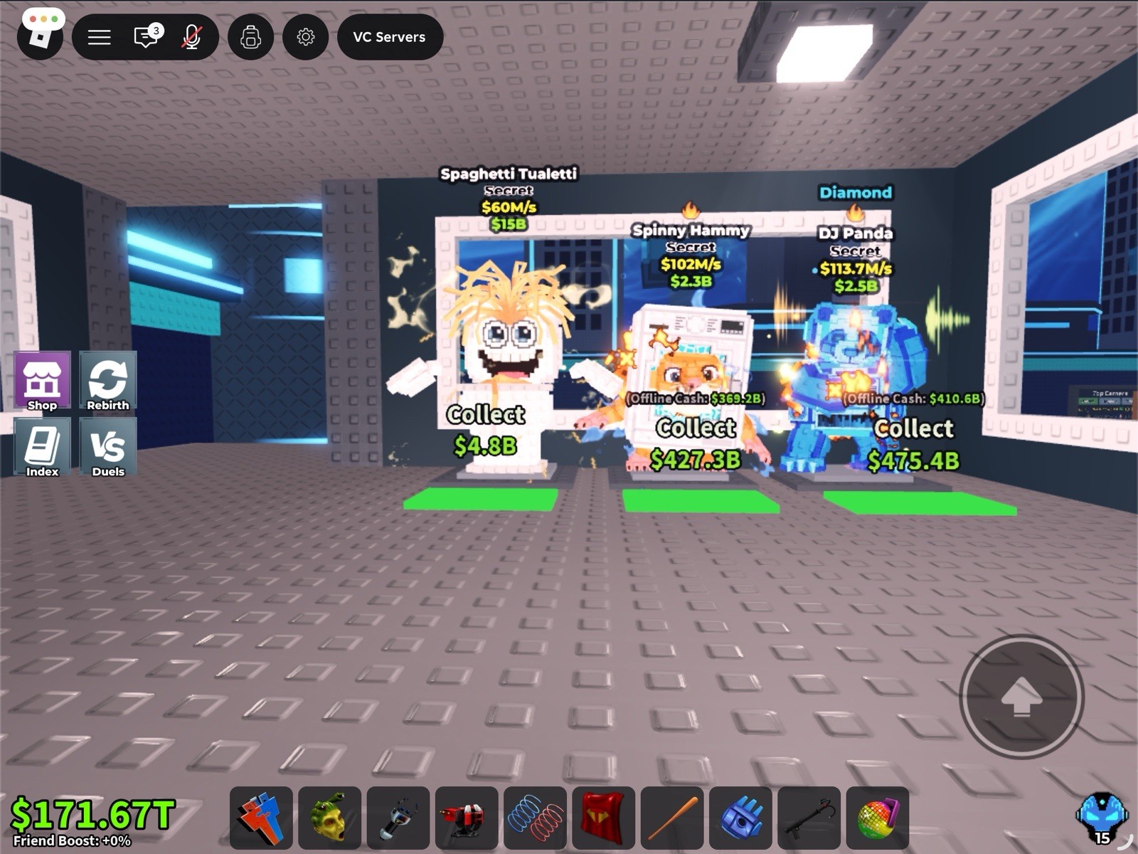 Rare base with many limiteds
