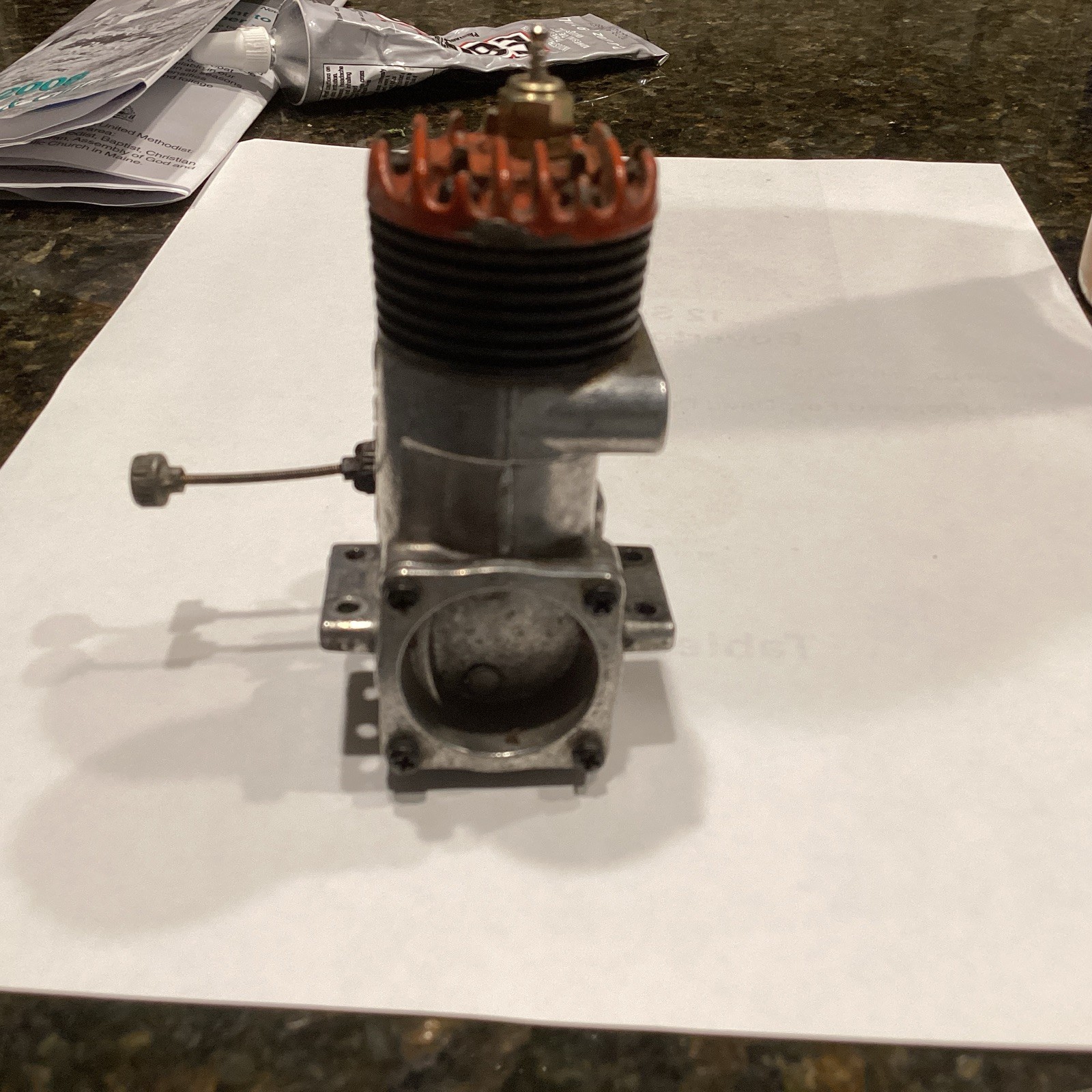 McCoy Redhead 35 Control Line C/L Model Airplane Engine