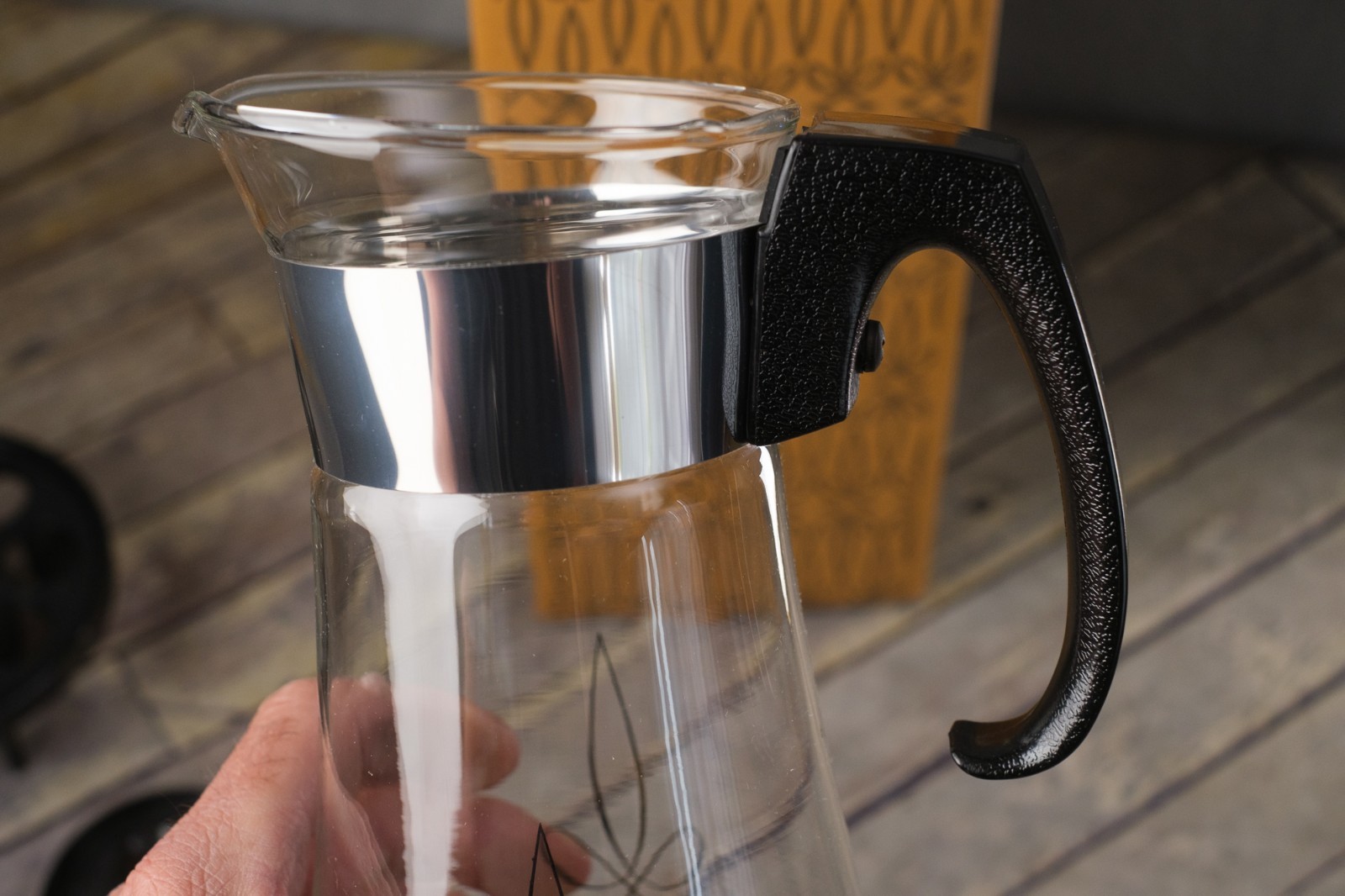 PYREX WARE by Corning 8-Cup Beverage Server with Warmer 8008-1 MCM Vintage