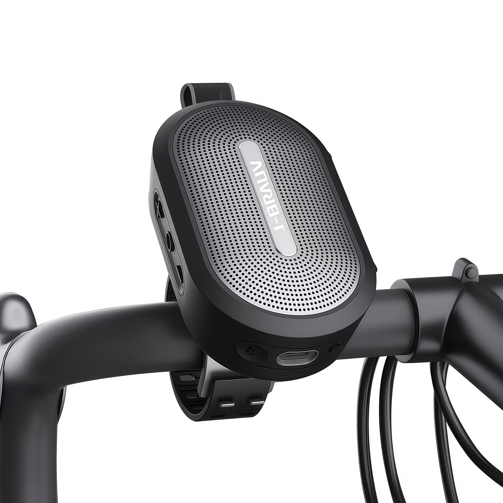 J-BRAUV Portable Mini Bike Bluetooth Speaker,IP67 Speaker, Black