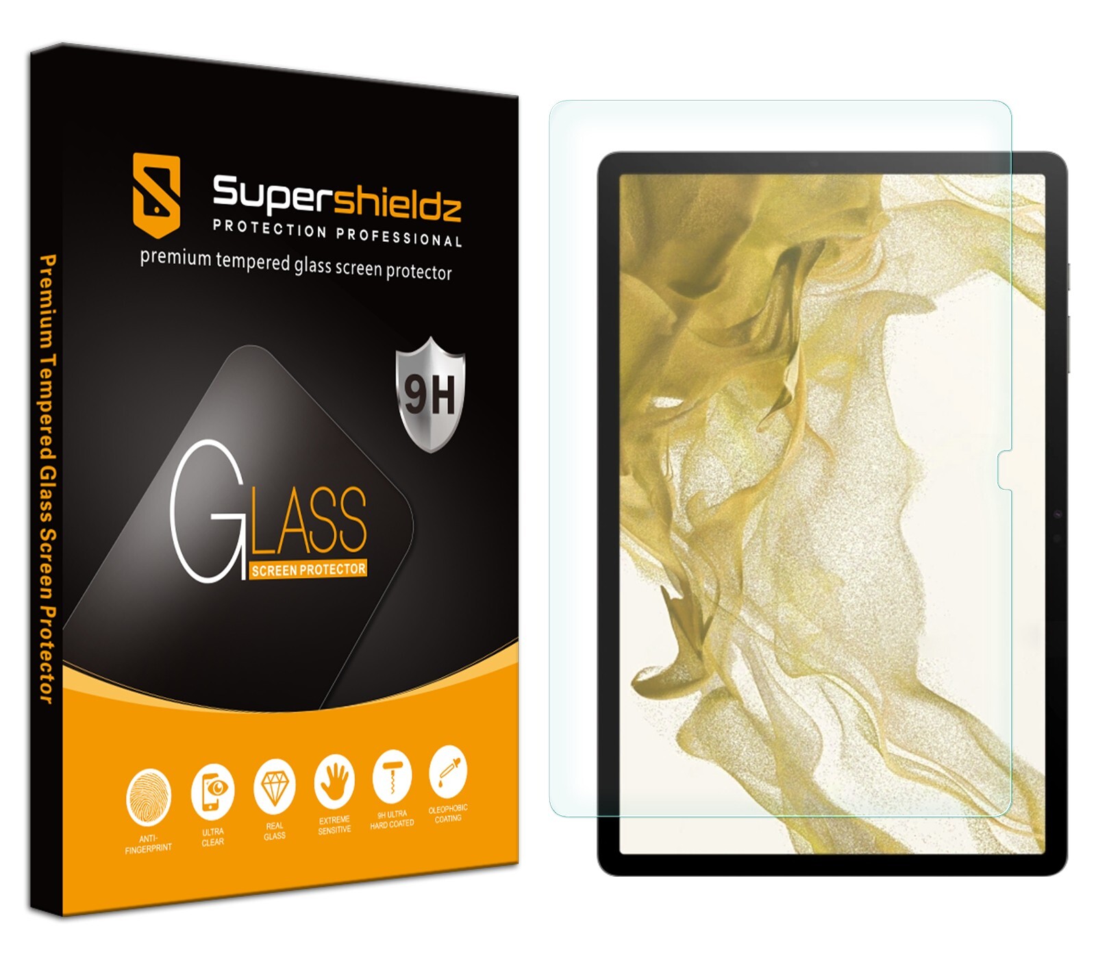 Tempered Glass Screen Protector for Samsung Galaxy Tab S10 Plus (12.4 inch)