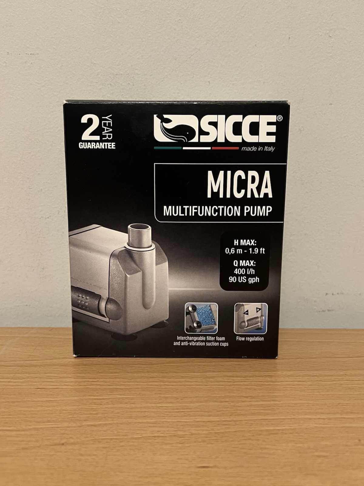 Sicce Micra Multifunction Pump 90 Us gph Brand New