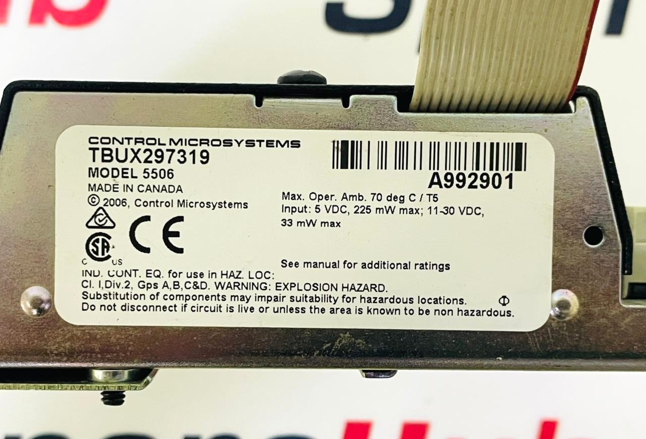 Schneider Electric 5506 Analog Input Module TBUX297319