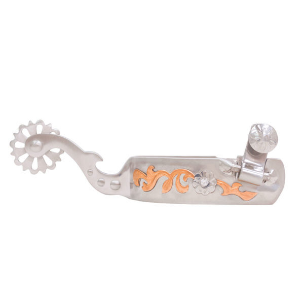 Partrade Josiane Gauthier Medium Spur with Copper Trim & Crystal Stone 257377