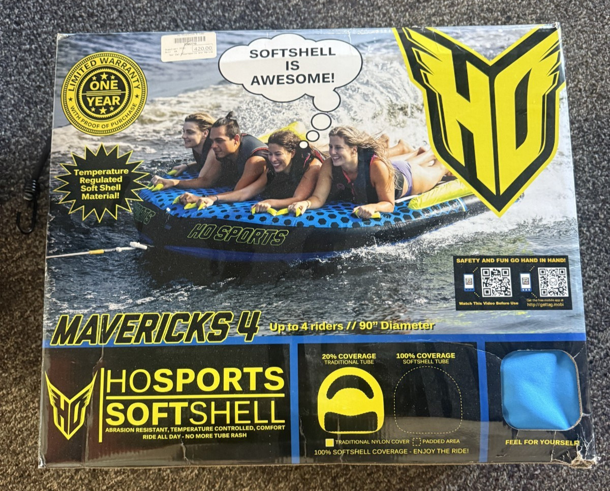 HO Sports Softshell Mavericks4 Towed Tube (2023 Edition)