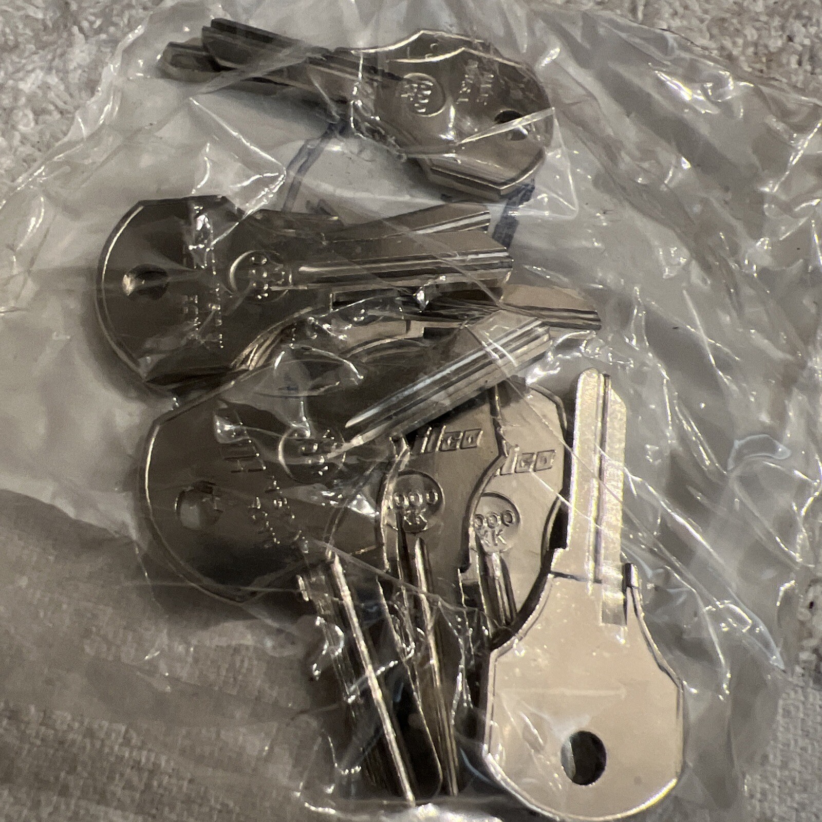 Lot of 10 New Ilco Keyblank 1000XK Locksmith Uncut Kennedy Corbin Box Tool