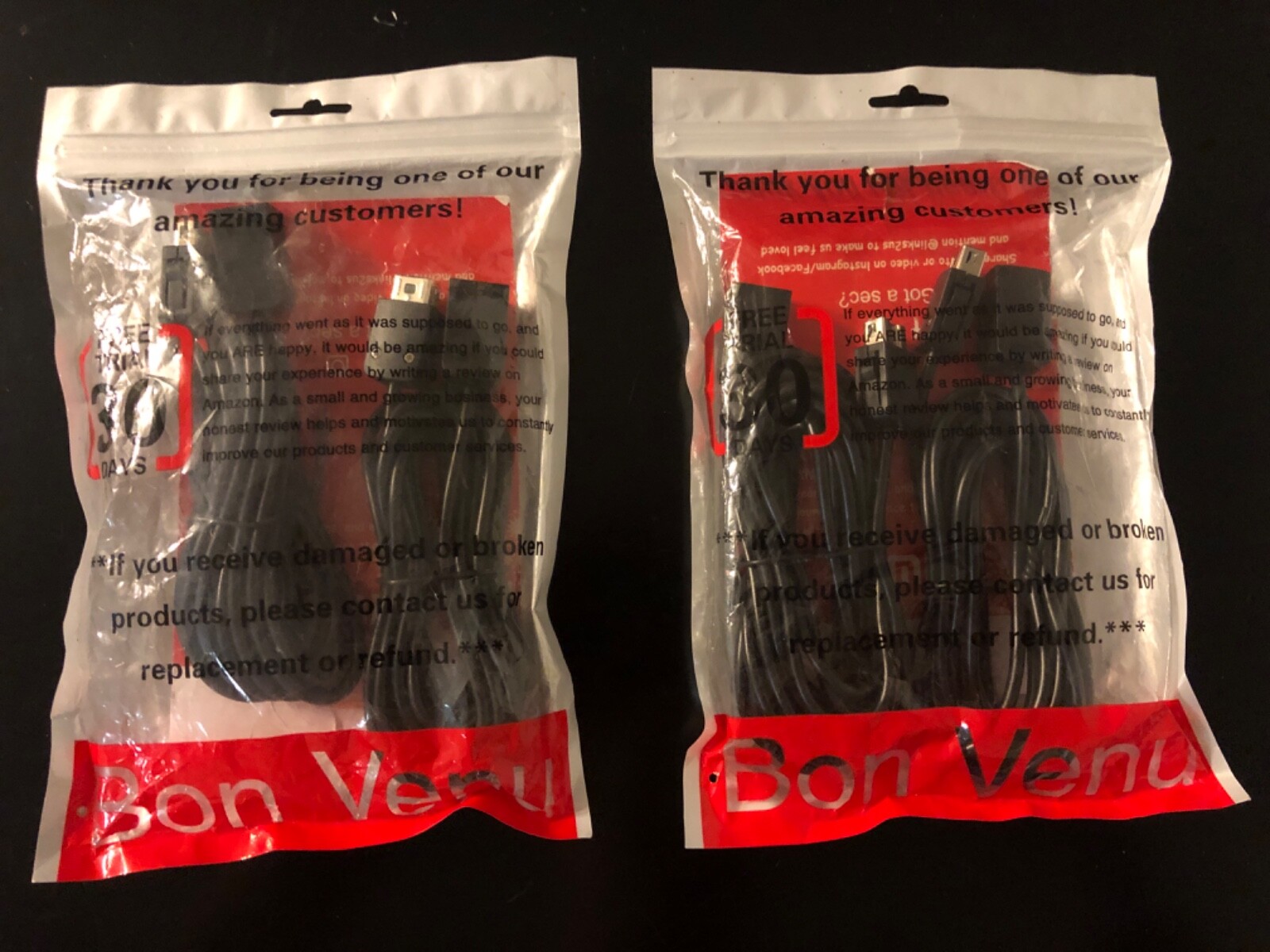 NES Classic Controller Extension Cable 3M/10ft (4-Pack), Bon Venu SNES Extension