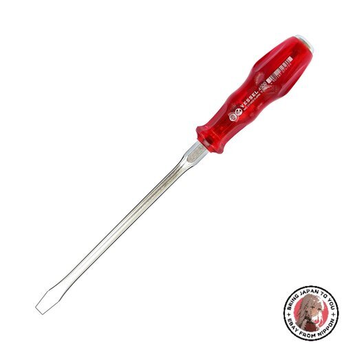 Vessel 4500 Power Grip Screwdriver Slotted -9 x 200mm