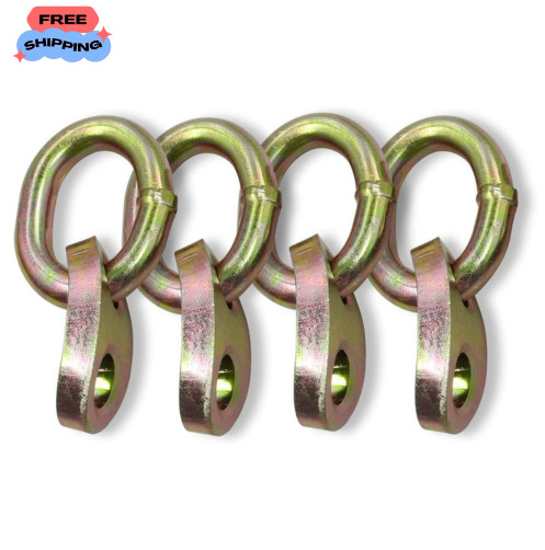 Lifting Bracket Kit, 5,500 Lb Capacity, 4 Pieces for Load Levelers and Slings