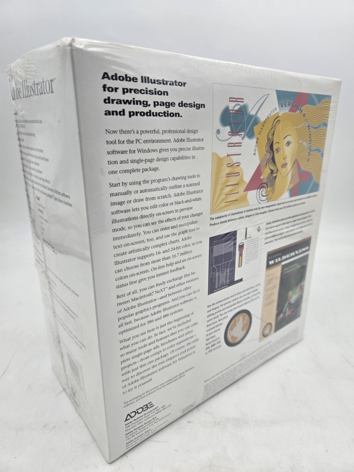 Adobe Illustrator 4 4.0 Vintage Version Of Adobe Vector Graphics Software New