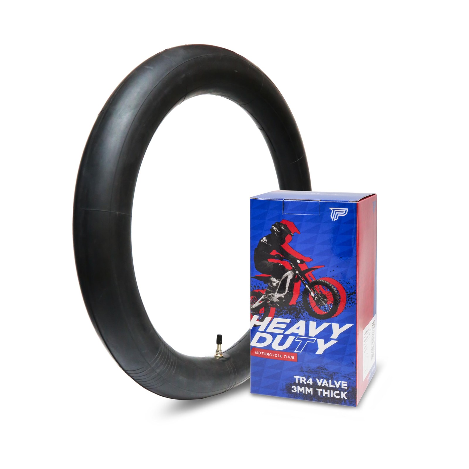 -90/90-21 or 80/100-21 (3.00 X 21) Heavy Duty Motorcycle Tube - 3mm Thick - T...