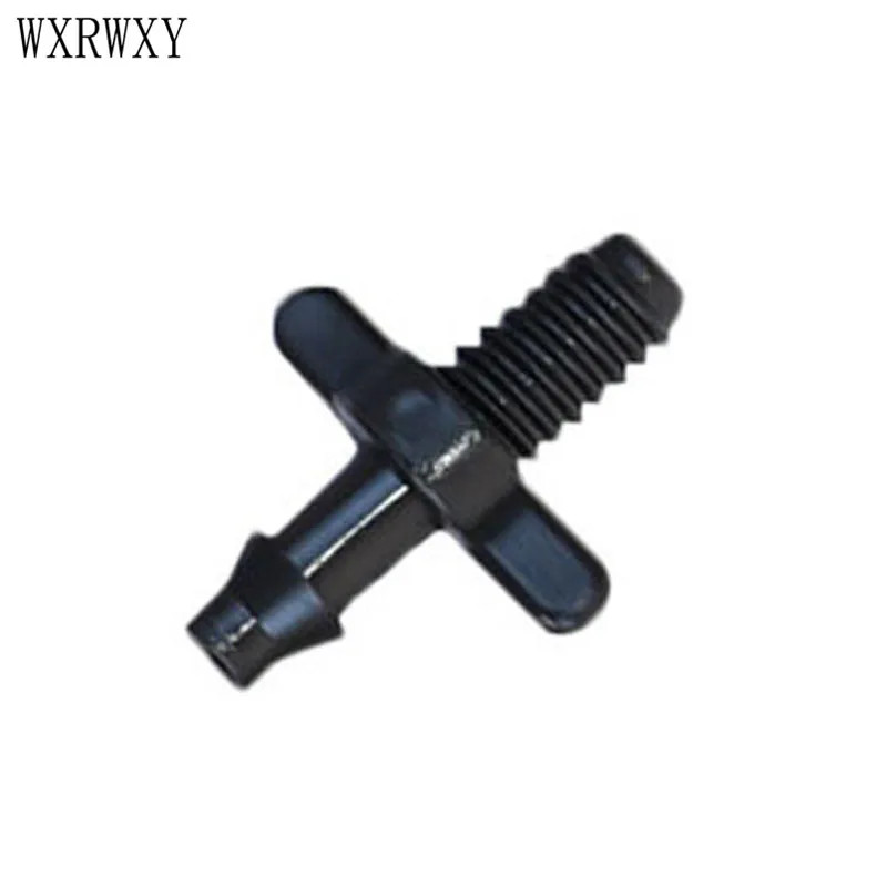 Threaded Connector 4/7 Mm 1/4"Irrigation Connector Barbed Joint Drip Irrigation