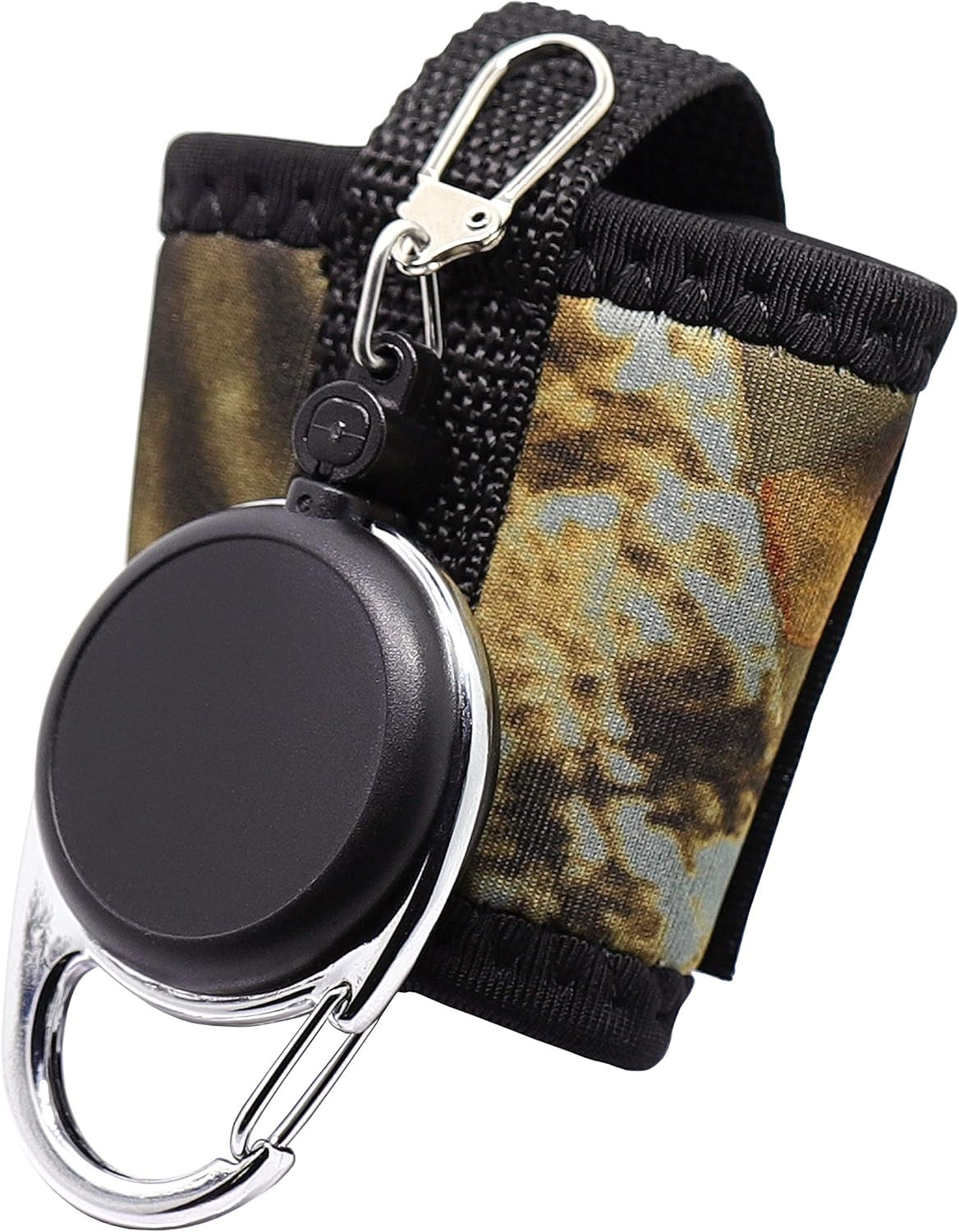Fishing Tape Measure Zinger and Neoprene Straps Attaches to Fly Fishing Landing