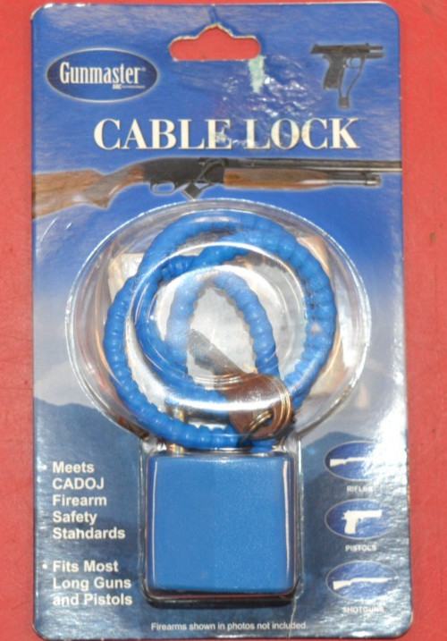 Gunmaster CABLE LOCK RIFLES PISTOLS SHOTGUNS GUNS Meets-**BRAND NEW**