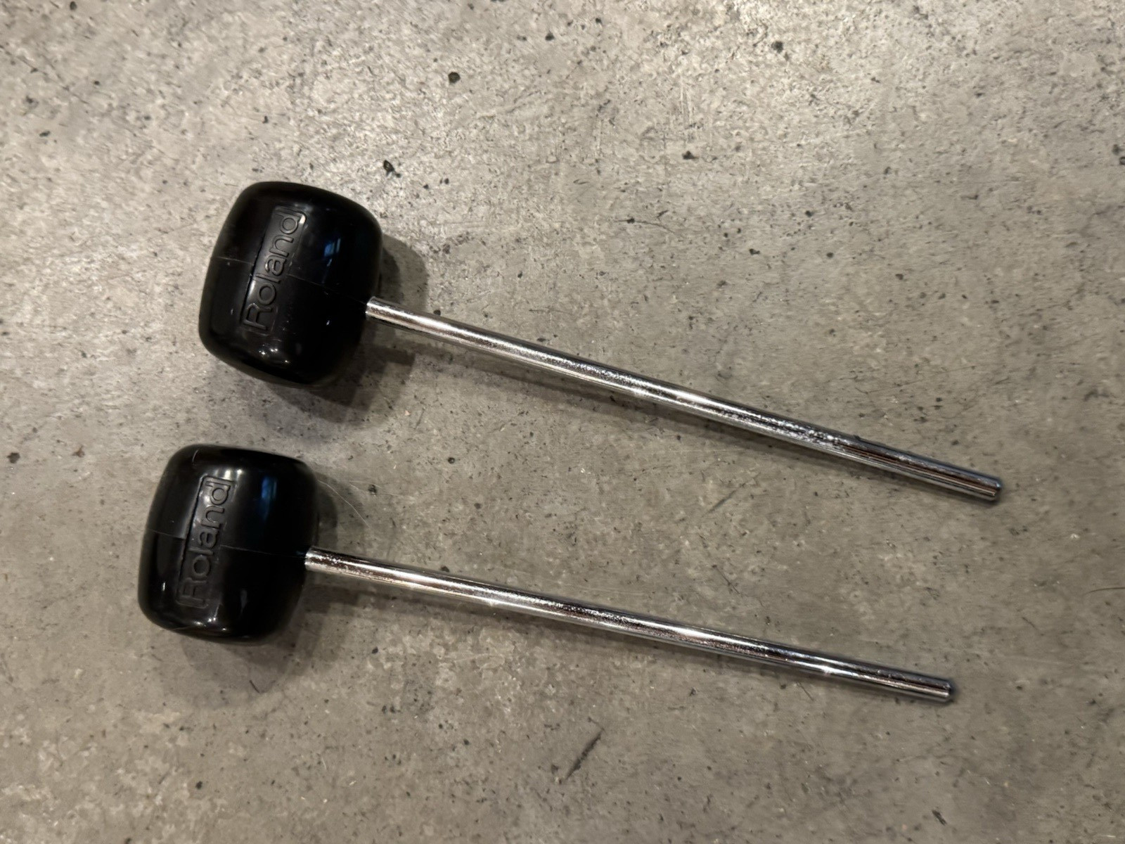 TWO (2) ROLAND bass drum BEATER YOU GET BOTH #HG2