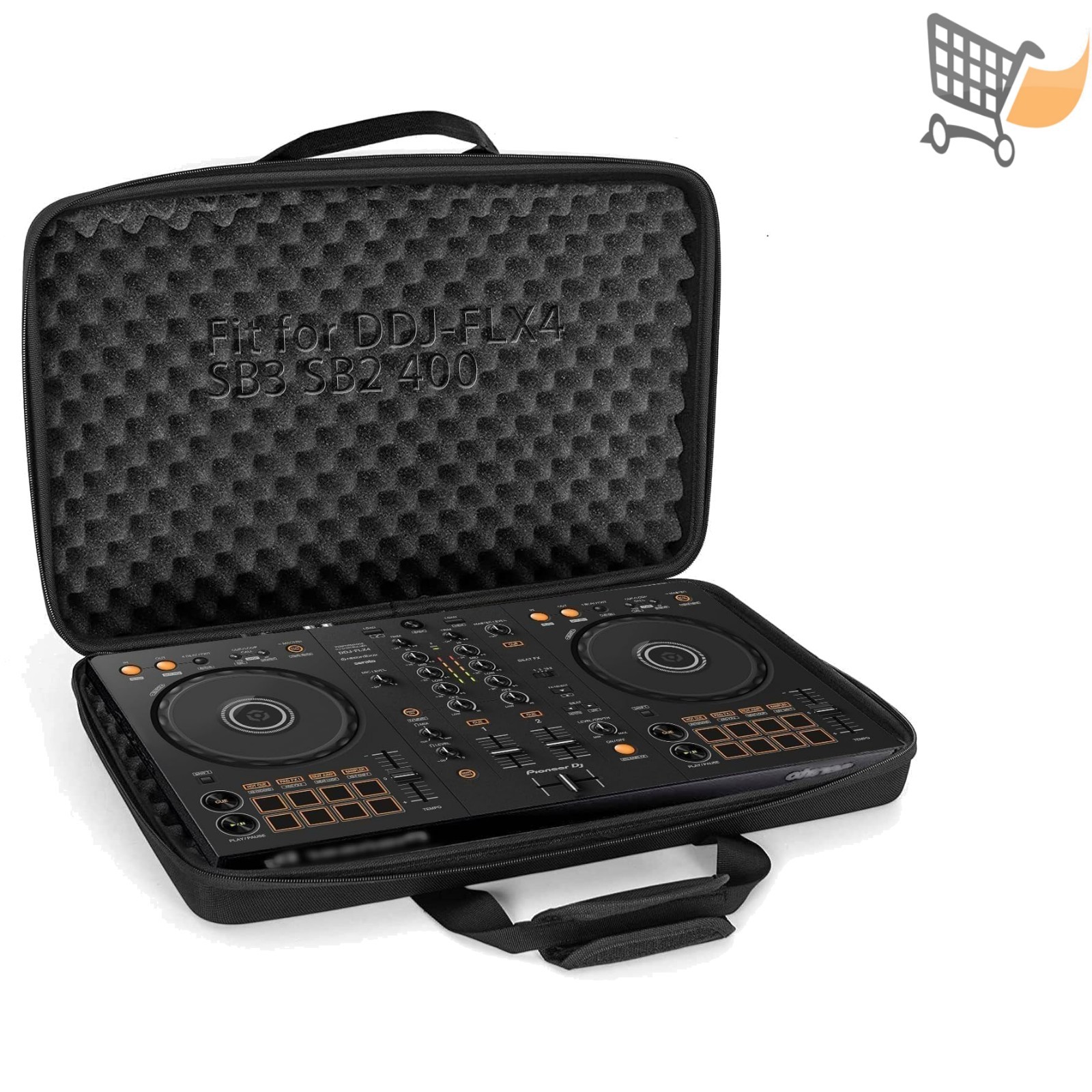 Lightweight Hard Storage Case Fits for DJ Controller - Protects and Transports