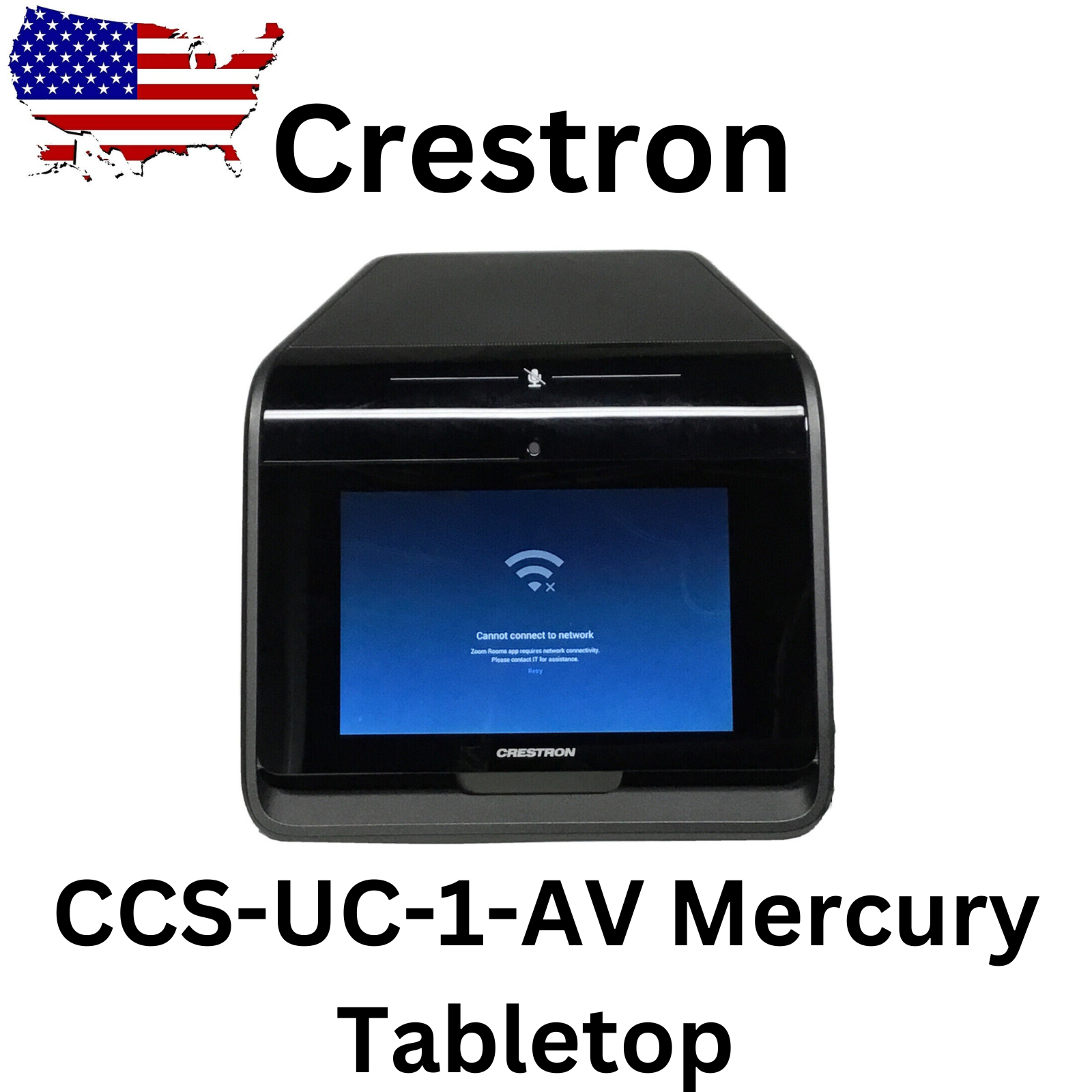 Crestron CCS-UC-1-AV Mercury Tabletop UC Video Conference Console