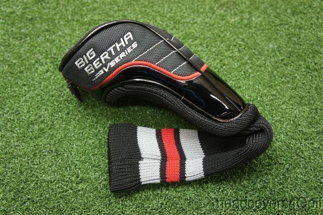 Callaway Golf Big Bertha V Series Red Fairway Wood Headcover Good HA14-15-10