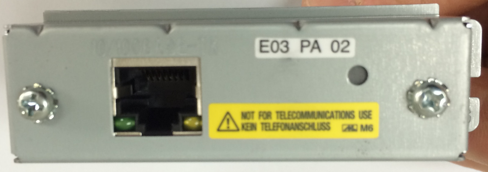 BRAND NEW Epson Ethernet interface UBE03 usein  all TM Printers