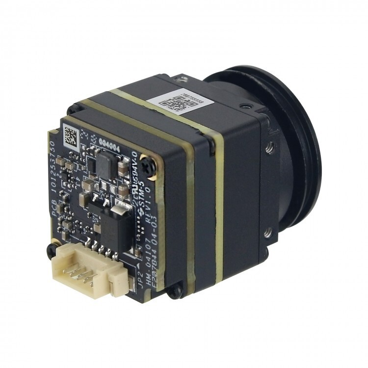 Thermal Imager for FPV Drones with CVBS Interface Longwave IR 12um Micro Camera