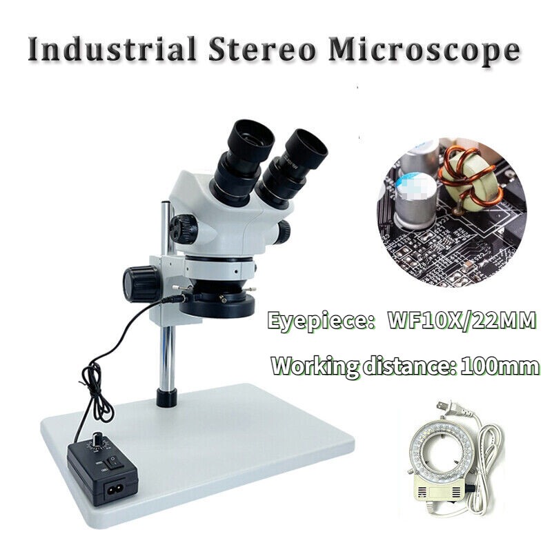 7-50X Professional Watch Phone Repair Industrial Microscope Binocular Microscope